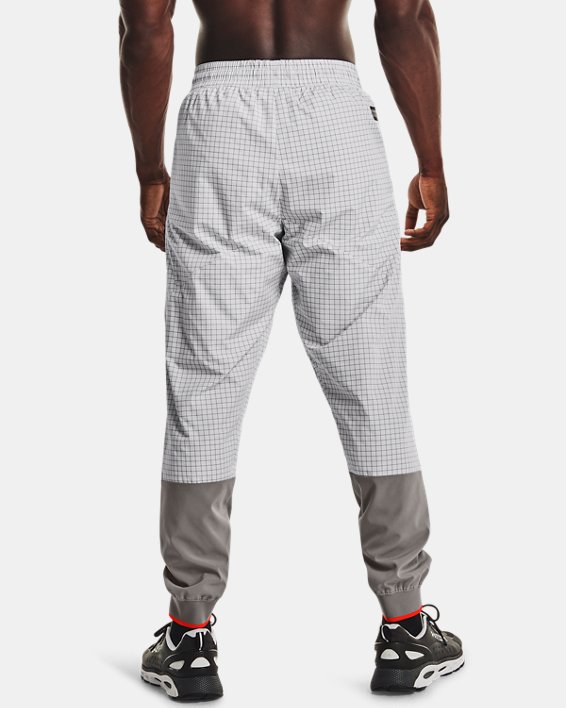 Men's UA RUSH™ Legacy Woven Pants, Gray, pdpMainDesktop image number 1